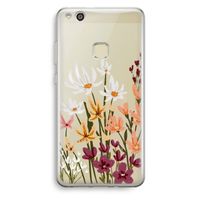 Painted wildflowers: Huawei Ascend P10 Lite Transparant Hoesje