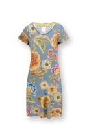 Pip Studio Djoy Nachthemd Korte Mouw Matata Blauw S Pip Studio Djoy Nachthemd Korte Mouw Matata Blauw S
