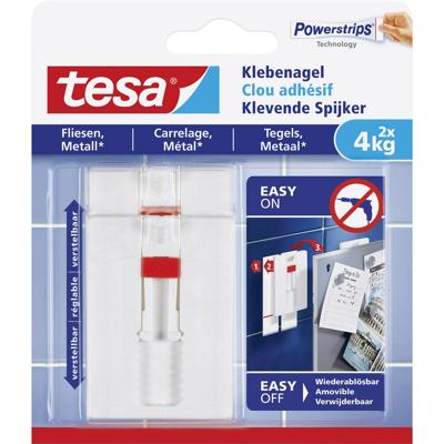 77767 Zelfklevende spijker verstelbaar Wit