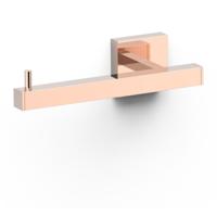 Tres Banyo toiletrolhouder zonder klep 24k Rose goud