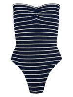 Hunza G maillot de bain Brooke à design sans bretelles - Bleu - thumbnail