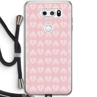 Ass 'n Titties: LG V30 Transparant Hoesje met koord