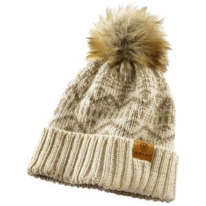 Ariat Dames Muts Azulejo Beanie, beige