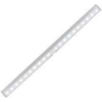 Kastverlichting met bewegingssensor en schemersensor - Keukenverlichting - Trapverlichting - 20 LEDs - 6500K koud wit - Op batterij - Inclusief montage materiaal