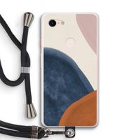 Geo #1: Pixel 3 XL Transparant Hoesje met koord