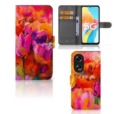 Hoesje OPPO Reno8 T 5G Tulips