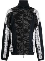 Missoni veste zippée à motif zigzag - Noir