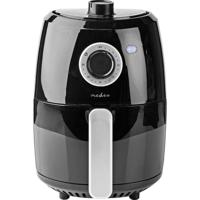 Nedis KAAF120FBK Airfryer 2.4 l 1000 W Timerfunctie Zwart