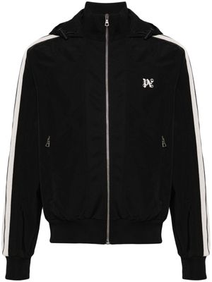 Palm Angels veste monogrammée à capuche - Noir