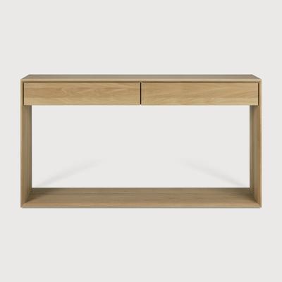 Ethnicraft Sidetable 'Nordic' Geolied Eikenhout, 160cm