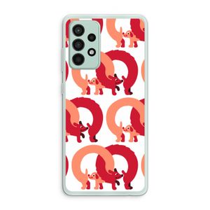 Dogs: Samsung Galaxy A52s 5G Transparant Hoesje