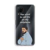 Hotline bling: Huawei P40 Lite Transparant Hoesje