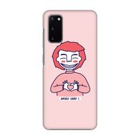 Hartje: Volledig geprint Samsung Galaxy S20 Hoesje