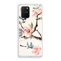 Japanse bloemen: Samsung Galaxy S10 Lite Transparant Hoesje