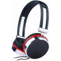 Gembird MHS-903 hoofdtelefoon/headset Hoofdband 3,5mm-connector Zwart, Rood, Zilver - thumbnail
