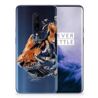 Smartphone hoesje OnePlus 7 Pro Watercolor Tiger