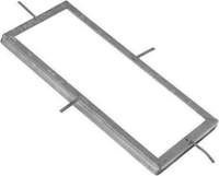 Waelbers Rand rooster 800x600mm 28/20/2mm, thermisch verzinkt (FV) - 1 Stuk(s) - 7363.99
