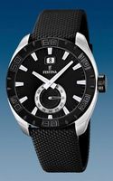 Festina horlogeband F16674-4 Leder Zwart