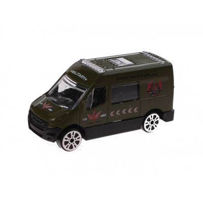 Johntoy Schaalmodel Busje 1:64 Groen 7 Cm