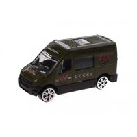 Johntoy Schaalmodel Busje 1:64 Groen 7 Cm - thumbnail