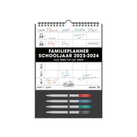 Familieplanner Schooljaar 2023-2024 A4 Wit - thumbnail
