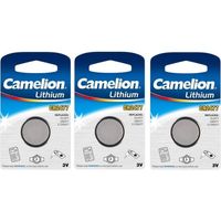 3 Stuks - Camelion Lithium CR2477 3v knoopcelbatterij - thumbnail