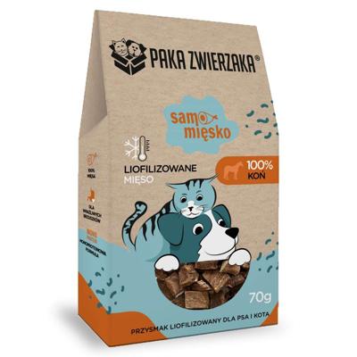 PAKA ZWIERZAKA Samo Mięsko Horse - traktatie voor hond - 70g
