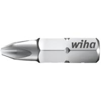 Wiha Profess.-Bit PH2 Länge 25mm 1/4 DIN3126 ISO1173 Form E6,3 70112225 Kruis-bit PH 2 C 6.3 1 stuk(s)