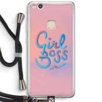 Girl boss: Huawei Ascend P10 Lite Transparant Hoesje met koord