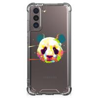 Samsung Galaxy S21 Stevig | Bumper Hoesje | Panda Color