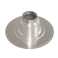 Plakplaat Voor Multivent 131/5v Ventilatiepijp - Plat Dak (0146233)