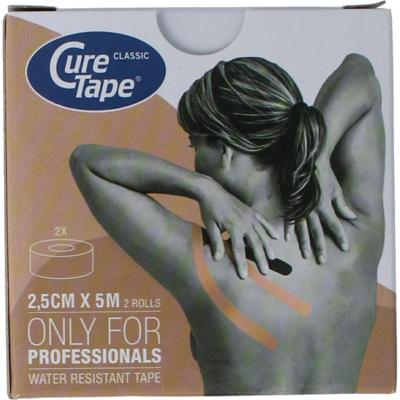 Curetape Tape 2,5cm x 5mtr beige