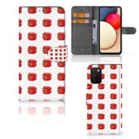 Samsung Galaxy A03s | Book Cover | Paprika Red