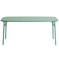 Petite Friture Week-end tuintafel 180x85 met dicht blad Mint Green