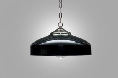 Biljartlamp antiek brons groen nostalgische hanglamp