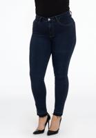 Yoek Ripped bottom jeans | Donker Blauw | Maat 48
