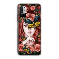 Lady Moth: Xiaomi Redmi Note 10 5G Transparant Hoesje