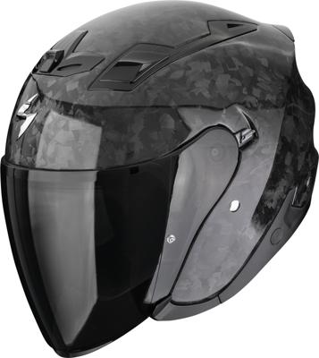 SCORPION EXO-Z1 Onyx Solid, Jethelm of scooter helm, Zwart