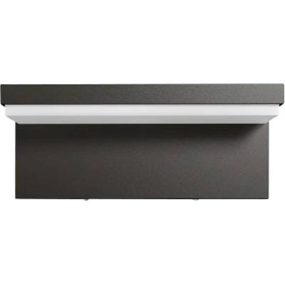 Signify Bustan Wandleuchte Anthrazit 2x4.5W 8718696158876 LED-wandlamp LED LED vast ingebouwd 4.50 W Antraciet