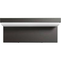Signify Bustan Wandleuchte Anthrazit 2x4.5W 8718696158876 LED-wandlamp LED LED vast ingebouwd 4.50 W Antraciet