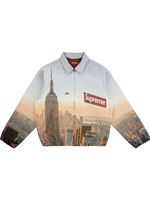 Supreme veste à fermeture dissimulée - Bleu