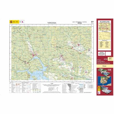 Topografische kaart 317 MT50 Vinuesa | CNIG - Instituto Geográfico Nacional1