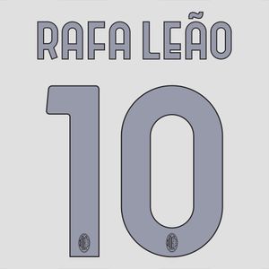 Rafa Leão 10 (Officiële AC Milan Away Bedrukking 2023-2024)