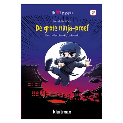 Uitgeverij Kluitman De grote ninja proef - avi-e4