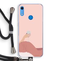 Wine: Huawei Y6s Transparant Hoesje met koord