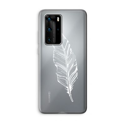 Pluim: Huawei P40 Pro Transparant Hoesje