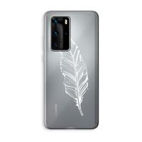 Pluim: Huawei P40 Pro Transparant Hoesje