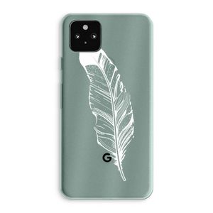 Pluim: Google Pixel 5a 5G Transparant Hoesje