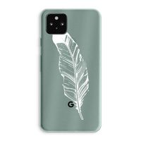 Pluim: Google Pixel 5a 5G Transparant Hoesje