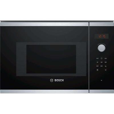 Enkelvoudige inbouw magnetron - BOSCH SER4 - BFL523MS1F - Roestvrij staal - 20 L - 38,2 x 59,4 x 31,7 cm